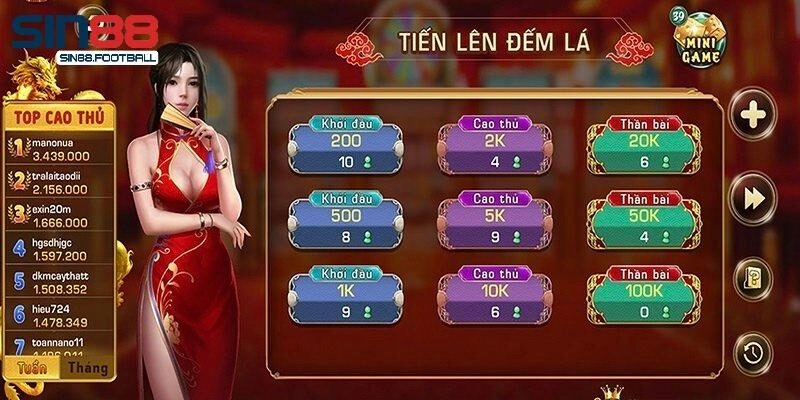 Cách chơi tiến lên đếm lá đúng quy trình