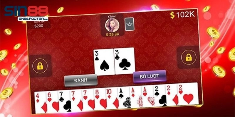 Các hành động ở cách chơi Poker